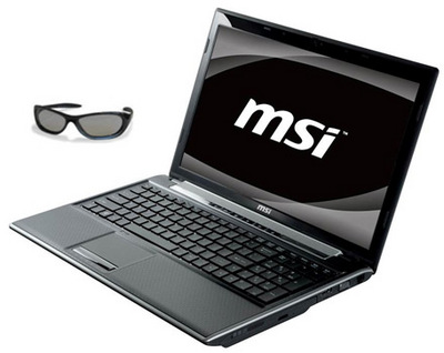MSI модифицировала ноутбук MSI FR600