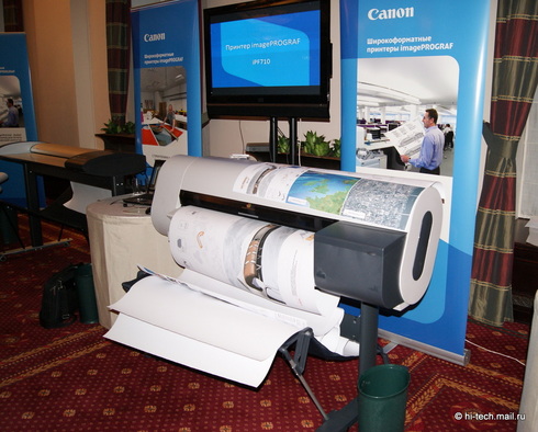 Canon представила самый быстрый широкоформатный принтер