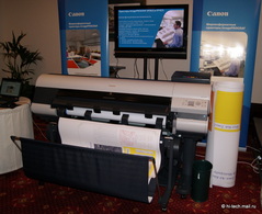 Canon представила самый быстрый широкоформатный принтер