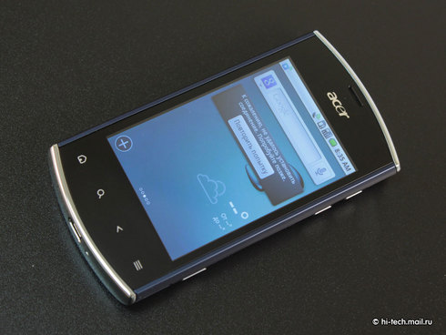 Обзор Acer Liquidmini E310: стильный смартфон - недорого