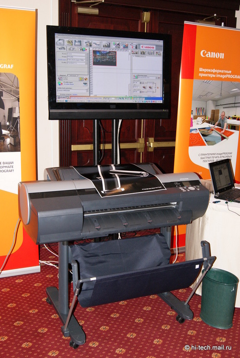 Canon представила самый быстрый широкоформатный принтер